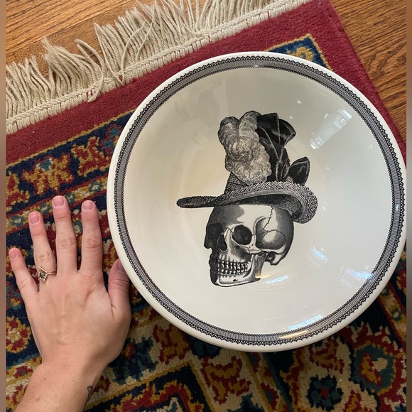 💀 Skull Steampunk by VICTORIAN ENGLISH POTTERY-ROYAL STAFFORD - Picture 2 of 7